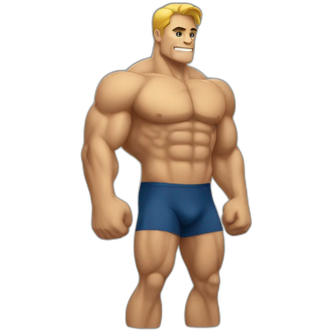 Cornell muscle emoji