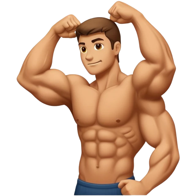 flexing muscle arm emoji