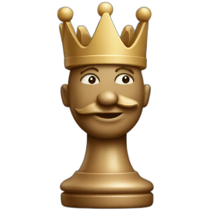 chess figure kingh emoji