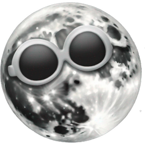 Real Moon emoji