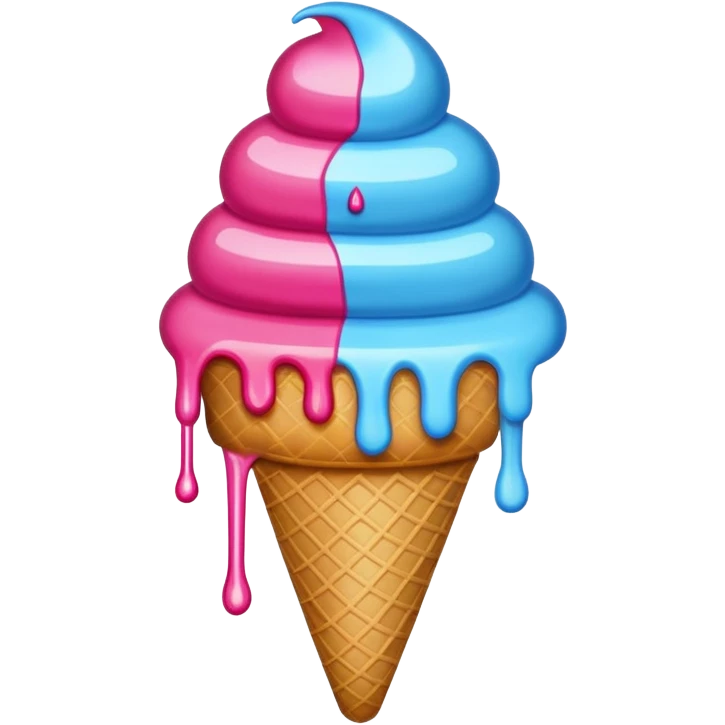 sideways ice cream emoji
