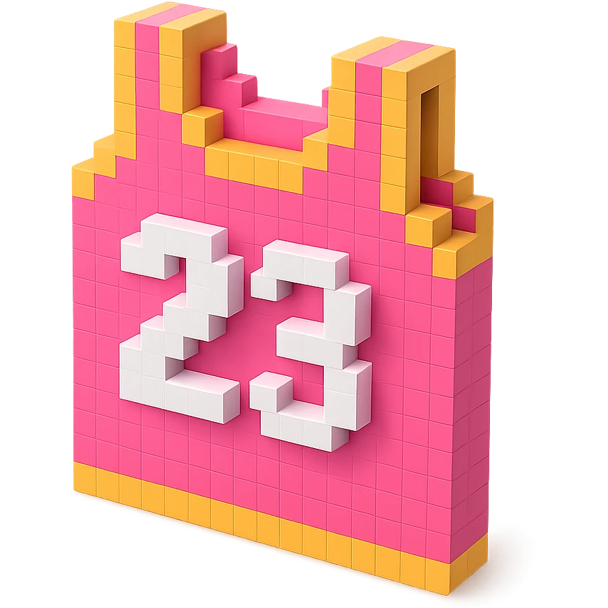 розовая баскетбольная майка с надписью "23", no background emoji