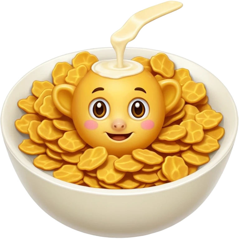 corn flakes emoji