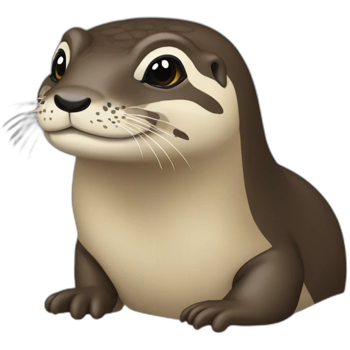 Loutre surtortue emoji