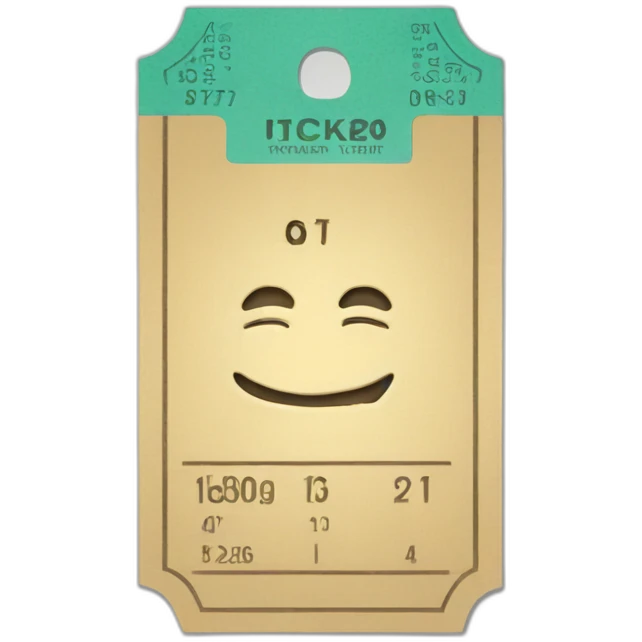Ticket emoji