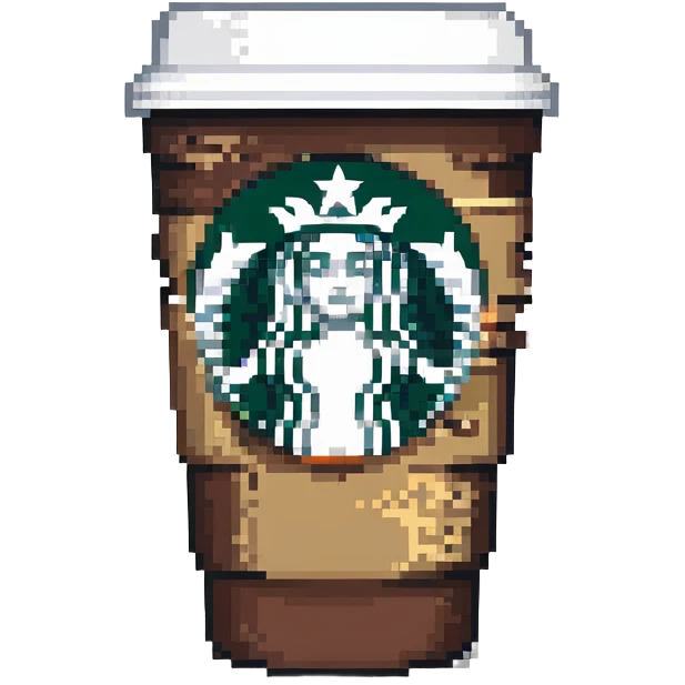 Starbucks coffee cup emoji