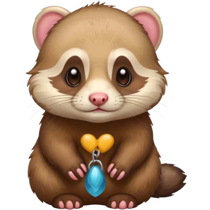 quiero un emoji de huron emoji