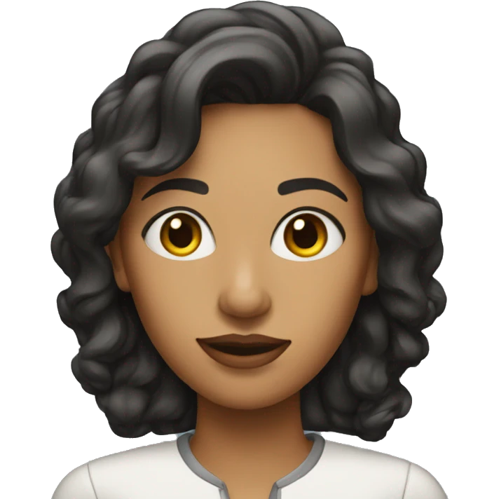 A women with amazon personality emoji
