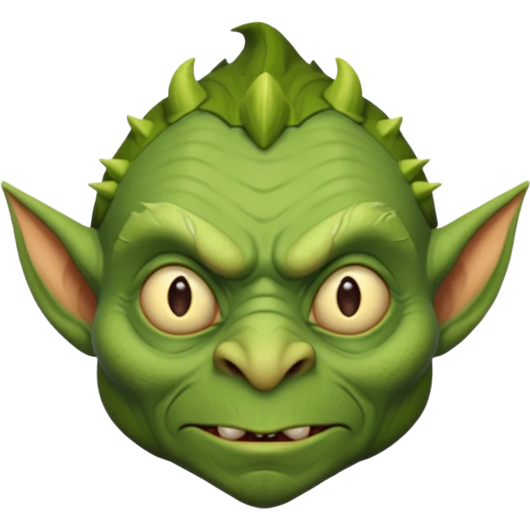 a goblin emoji