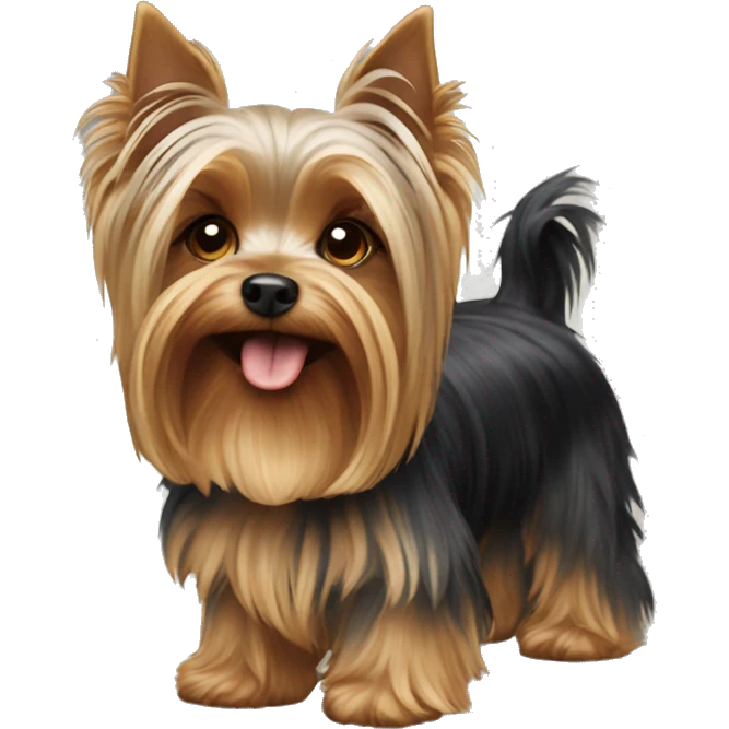 Yorkshire terrier emoji