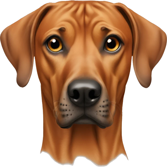 rhodesian ridgeback  emoji