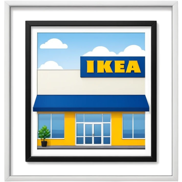 Ikea store emoji
