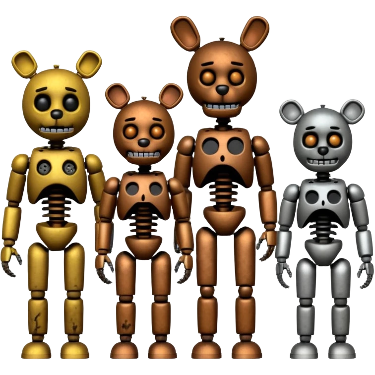 Five nights at Freddy’s animatronics emoji