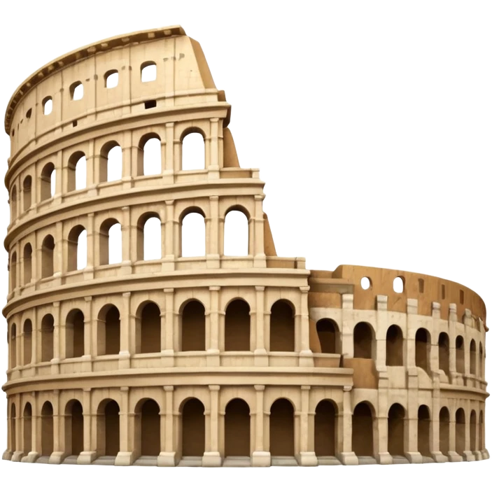 colosseum rome  emoji