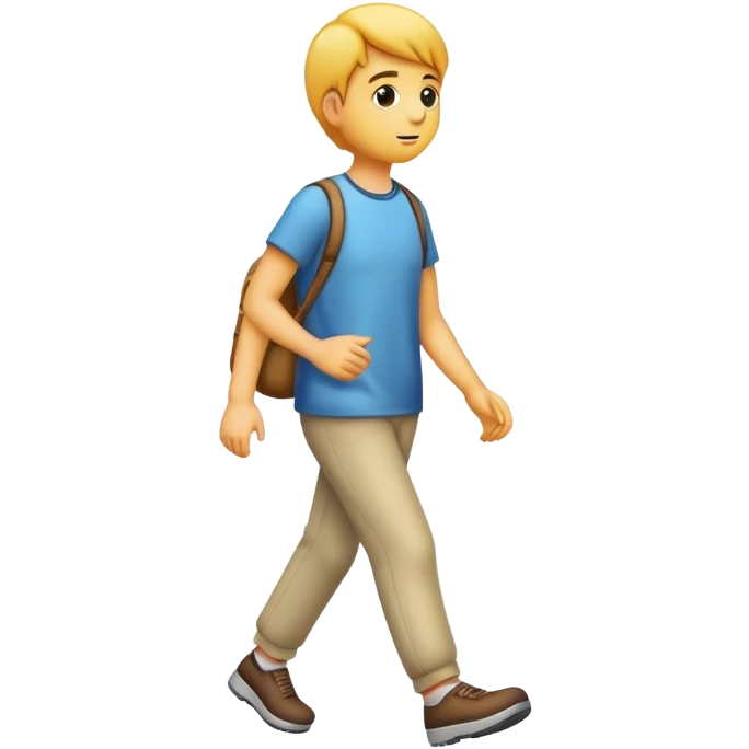 walking emoji