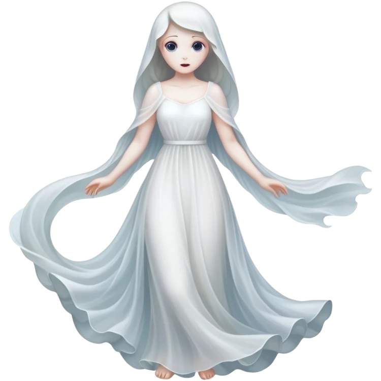 Female ghost emoji
