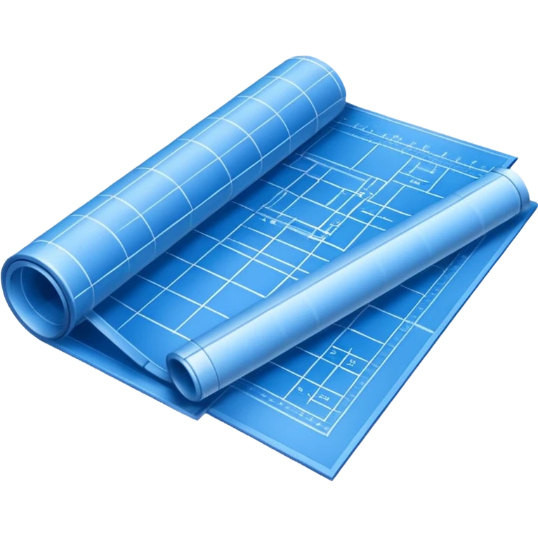 blue hard construction drawing emoji