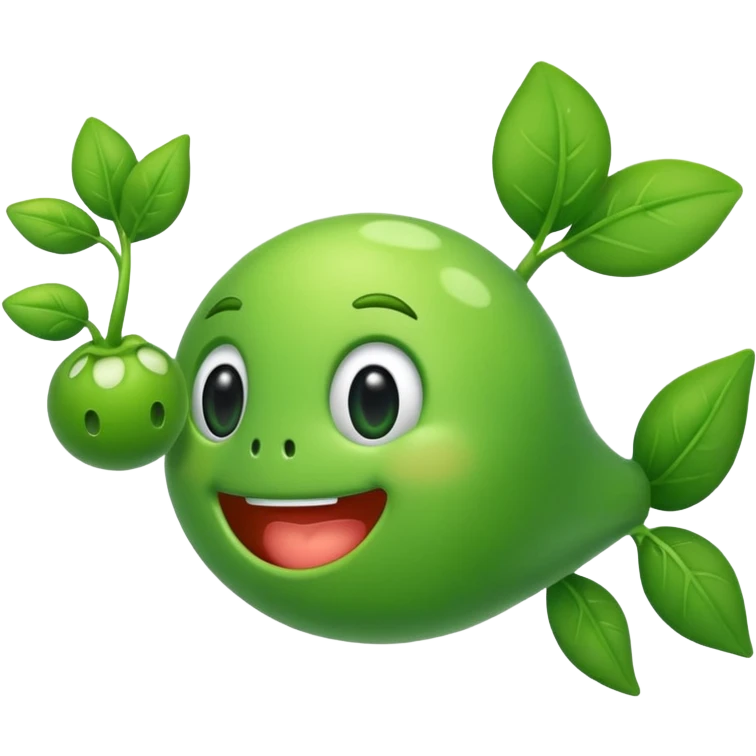 Peashooter emoji