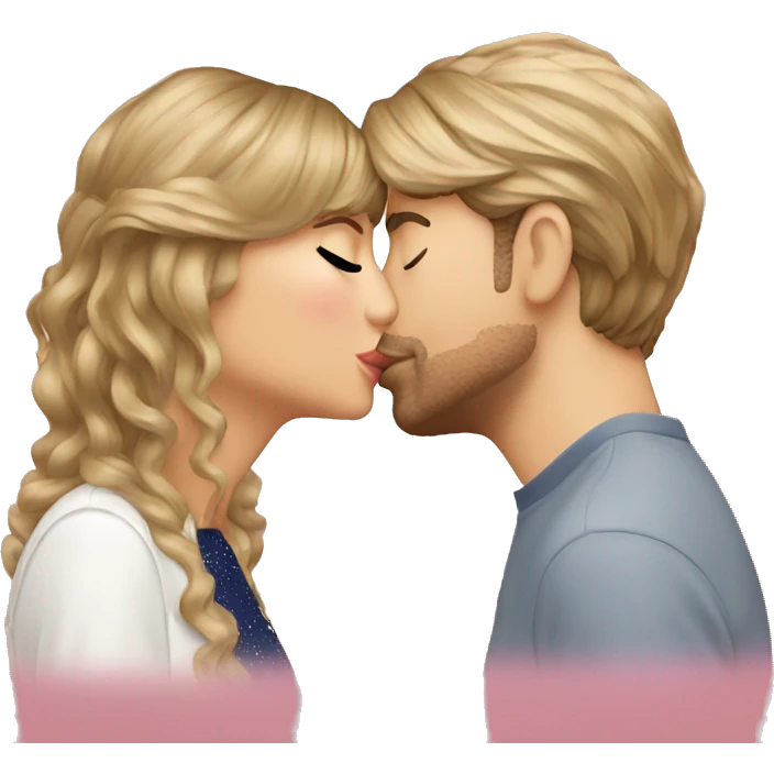taylor swift kissing taylor swift emoji