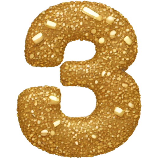 Number 2025 written in gold emoji