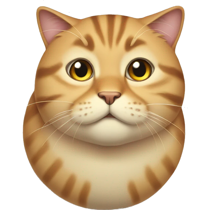 Fat cat emoji
