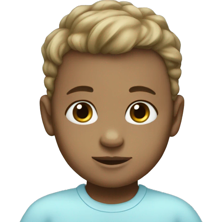 Baby blue emoji