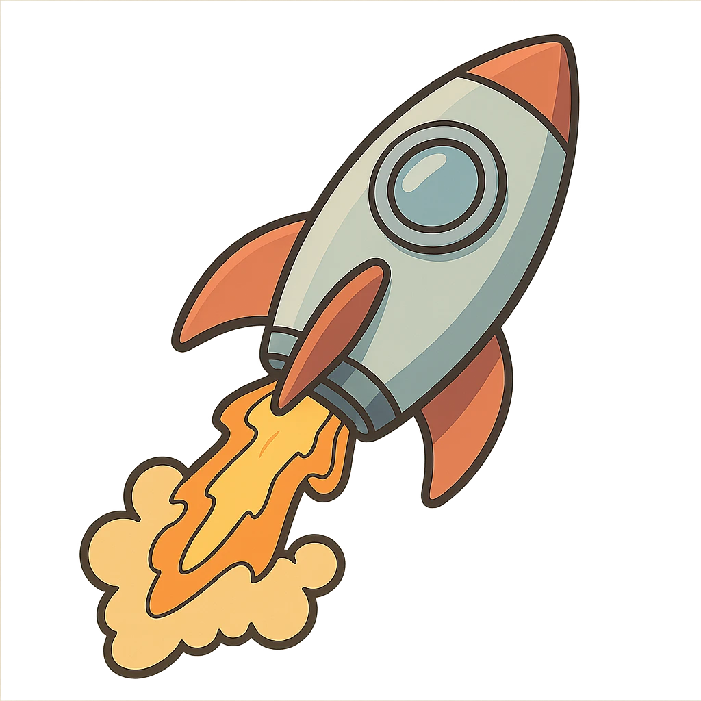 rocket ship image emoji