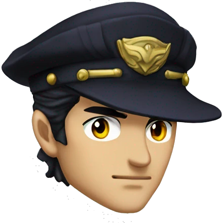 Kujo Jotaro Portrait  emoji