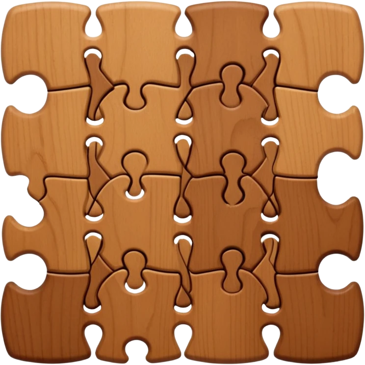 puzzle brown emoji