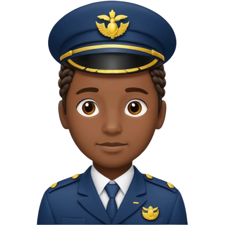 braided hair bellboy emoji