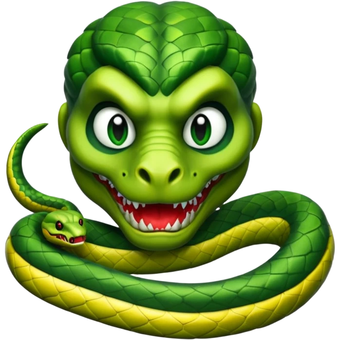 snake man  emoji