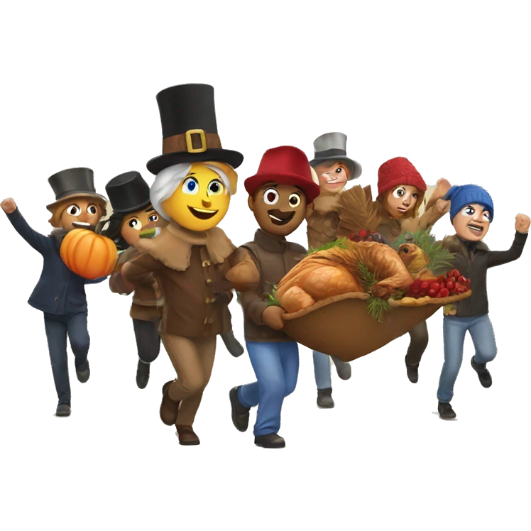 Thanksgiving parade emoji