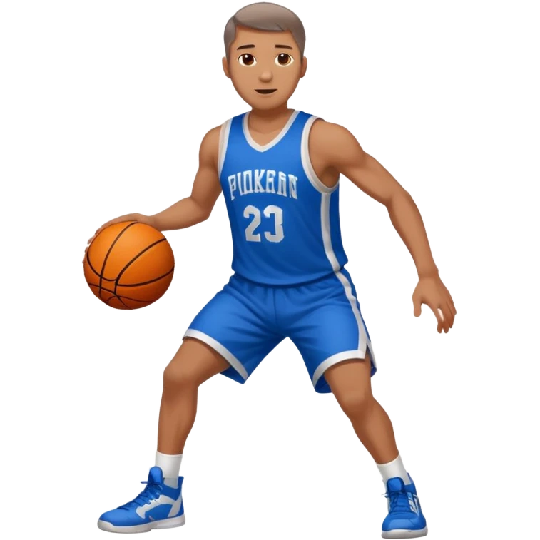 Man playing basketball  emoji