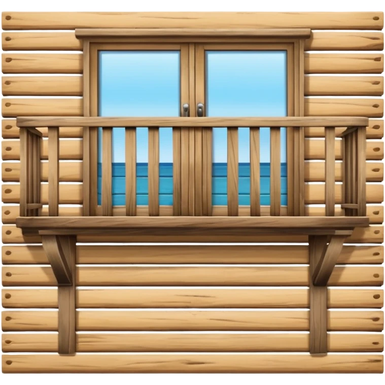 balcony wood emoji