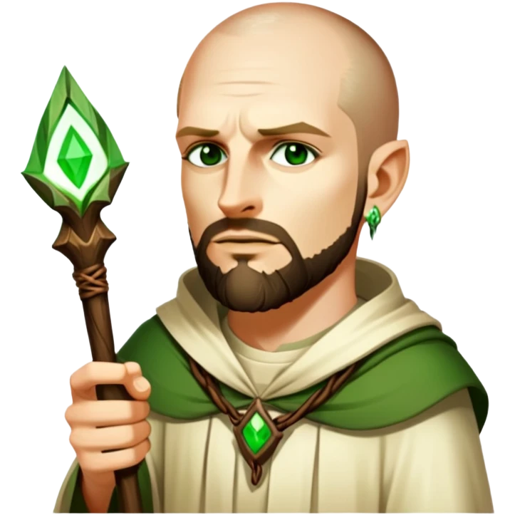 Druid, witch, power, magic emoji