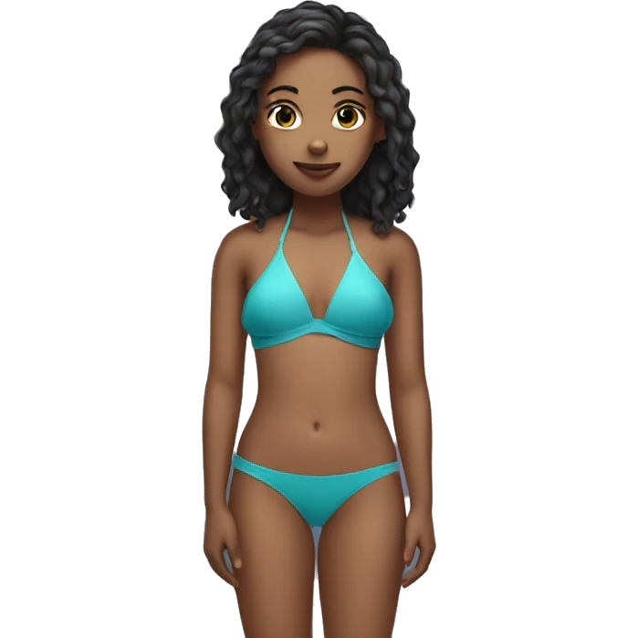 girl in swimwear emoji