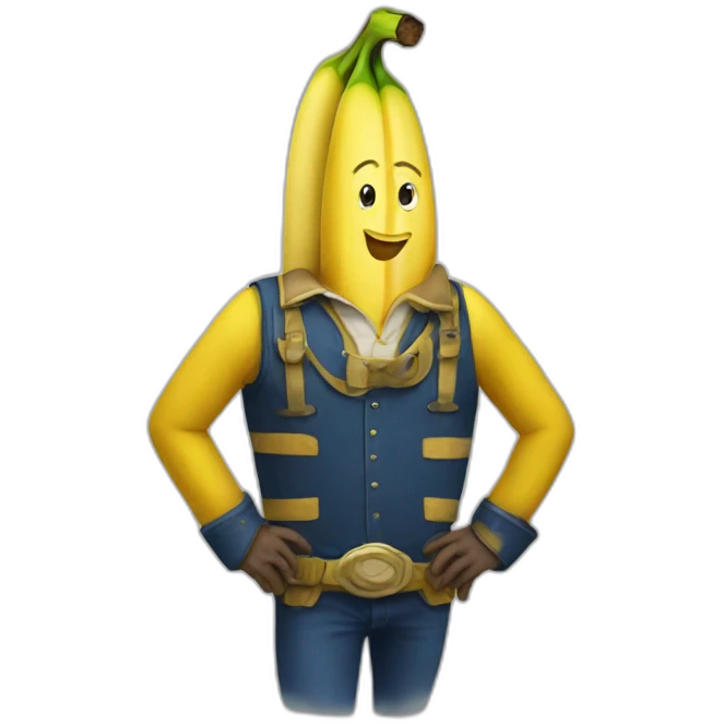 Banana man emoji