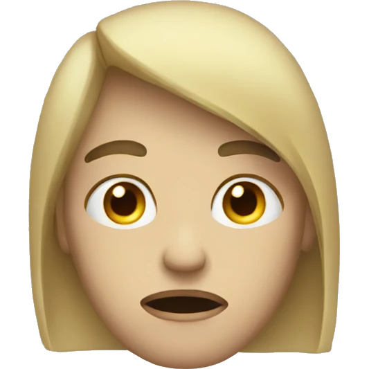 Triste emoji