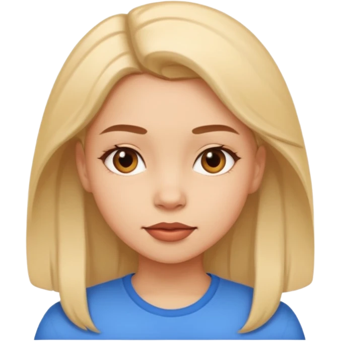 A girl with attitude emoji