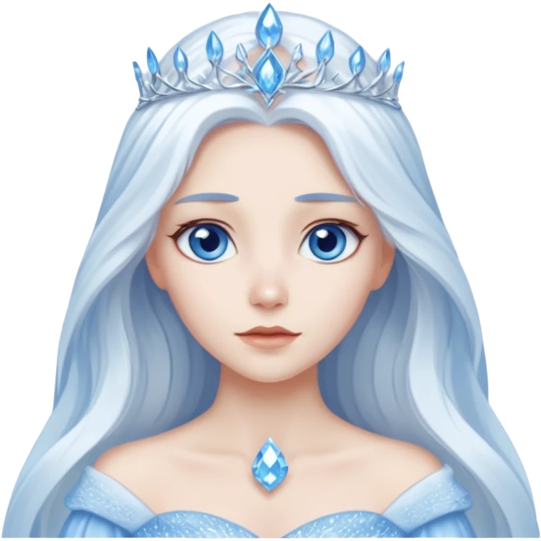 снежная королева  emoji