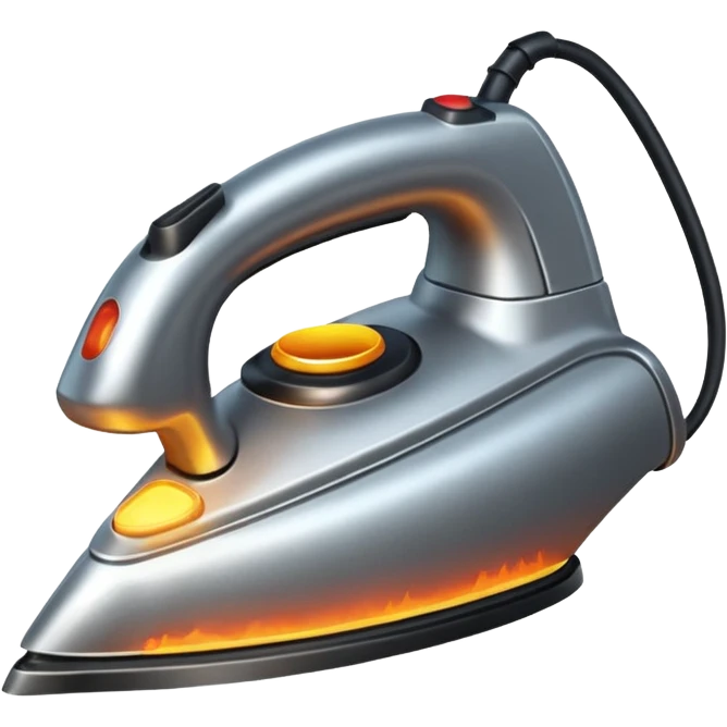 hot iron emoji