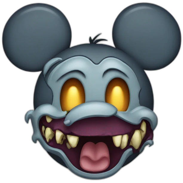 zombie mickey mouse emoji