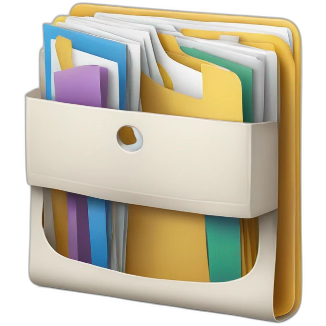 expanding file organiser  emoji