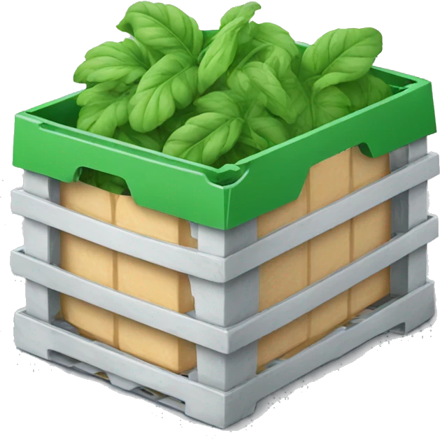 Milk crate emoji