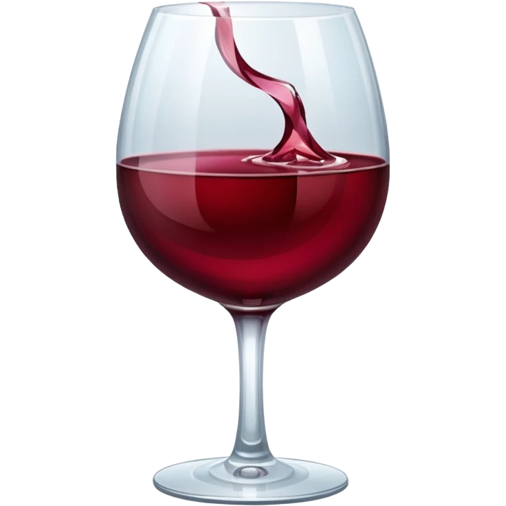 a glass of wine emoji