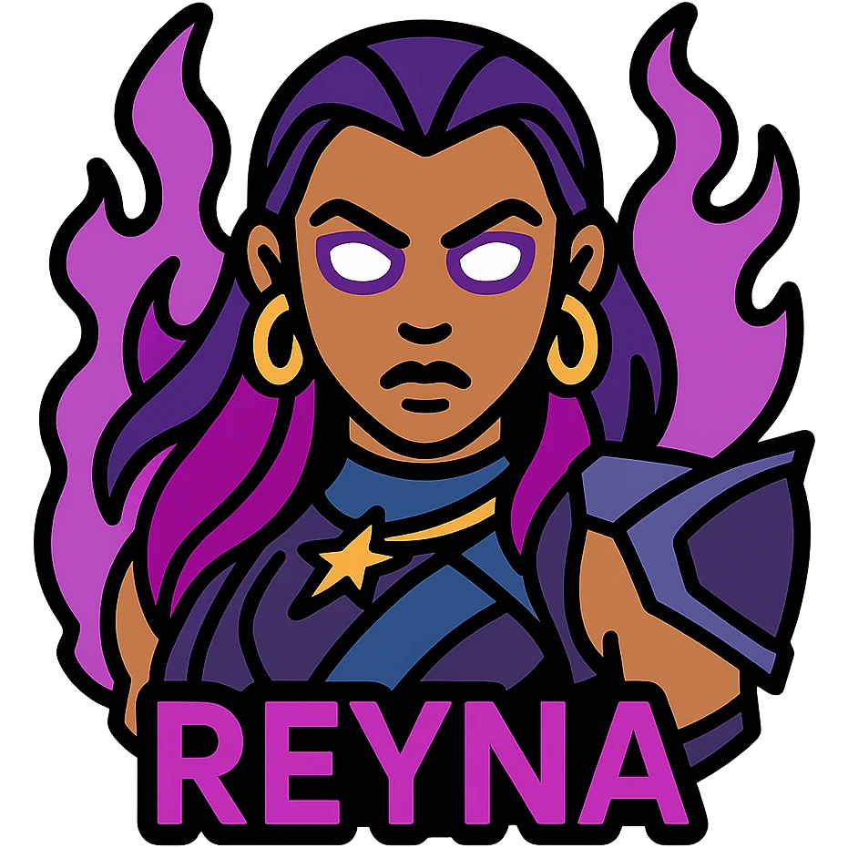 Add a glowing eye to blind enemies with a color scheme of black and purple accents, keep the background transparent. emoji