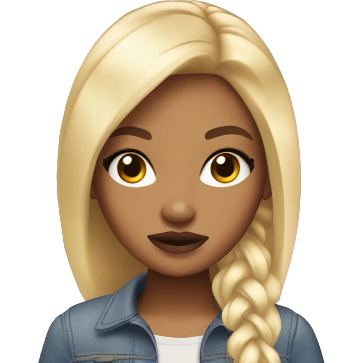 Blon bratz emoji