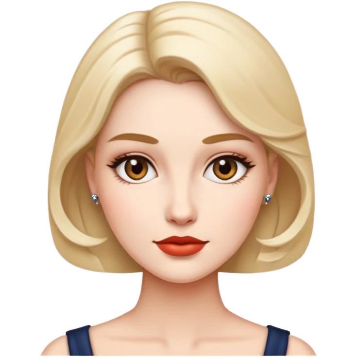 Classy aesthetic woman  emoji
