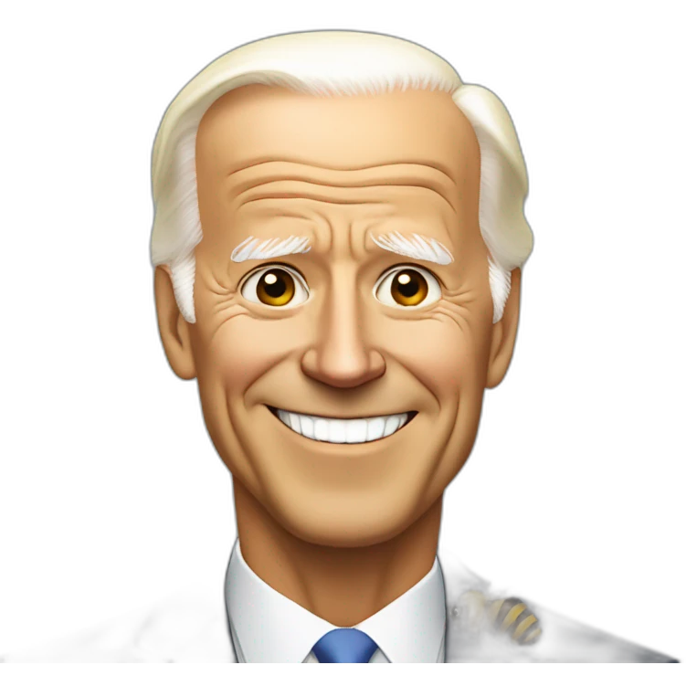 biden with a bee emoji