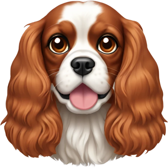 Cavalier King Charles spaniel emoji